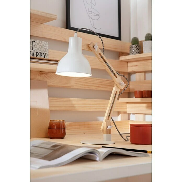 BAUHAUS Tween Light Tischleuchte Wood 40 W, L X B X H: 21 X 15,5 X 52 Cm, E27 4 BAUHAUS Tween Light Tischleuchte Wood 40 W, L X B X H: 21 X 15,5 X 52 Cm, E27 – Bild 2