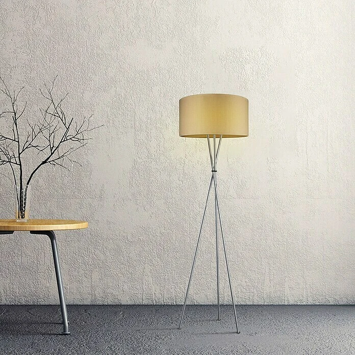 BAUHAUS Home Sweet Home Lampenschirm Canvas 50 Cm, Haselnussbraun, Baumwolle, Rund 4 BAUHAUS Home Sweet Home Lampenschirm Canvas 50 Cm, Haselnussbraun, Baumwolle, Rund – Bild 2