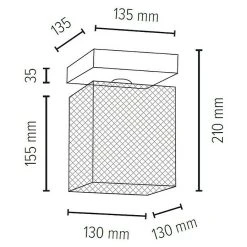 BAUHAUS Spotlight Deckenleuchte Norman Wood 25 W, L X B X H: 13,5 X 13,5 X 21 Cm, Geölt Eiche, Chrom, E27, 1 Stk. 8 BAUHAUS Spotlight Deckenleuchte Norman Wood 25 W, L X B X H: 13,5 X 13,5 X 21 Cm, Geölt Eiche, Chrom, E27, 1 Stk. -Bauhaus Home 12 2817