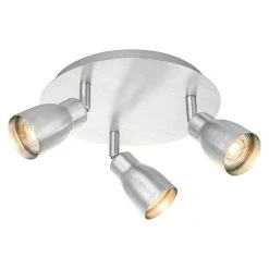 BAUHAUS Home Sweet Home LED-Deckenstrahler Rund Alba 5,8 W, Ø X H: 20 X 13,5 Cm, Aluminium, Warmweiß