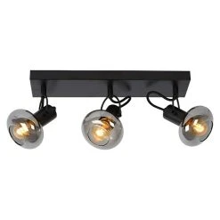 BAUHAUS Lucide LED-Deckenstrahler Madee 75 W, L X B X H: 38 X 9 X 18 Cm, Schwarz