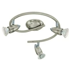 BAUHAUS Eglo LED-Deckenstrahler MAGNUM-LED 9 W, L X B X H: 25,5 X 0 X 295 Cm, Nickel-matt/Chrom, 3 Stk. 11 BAUHAUS Eglo LED-Deckenstrahler MAGNUM-LED 9 W, L X B X H: 25,5 X 0 X 295 Cm, Nickel-matt/Chrom, 3 Stk. -Bauhaus Home 12 2907