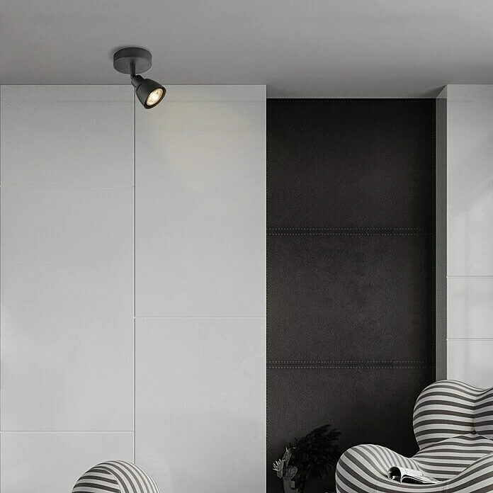 BAUHAUS Home Sweet Home LED-Deckenstrahler Aka 5,8 W, L X B X H: 9,5 X 9,5 X 13,5 Cm, Schwarz, Warmweiß 4 BAUHAUS Home Sweet Home LED-Deckenstrahler Aka 5,8 W, L X B X H: 9,5 X 9,5 X 13,5 Cm, Schwarz, Warmweiß – Bild 2