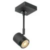 BAUHAUS Home Sweet Home LED-Wandstrahler Manu 5,8 W, L X B X H: 9,5 X 9,5 X 25 Cm, Sandschwarz, Warmweiß -Bauhaus Home 12 2937