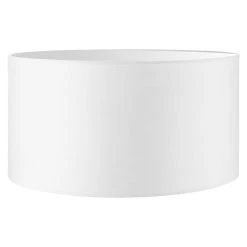 BAUHAUS Home Sweet Home Lampenschirm Bling Ø X H: 50 X 25 Cm, Pure White, Baumwolle, Rund