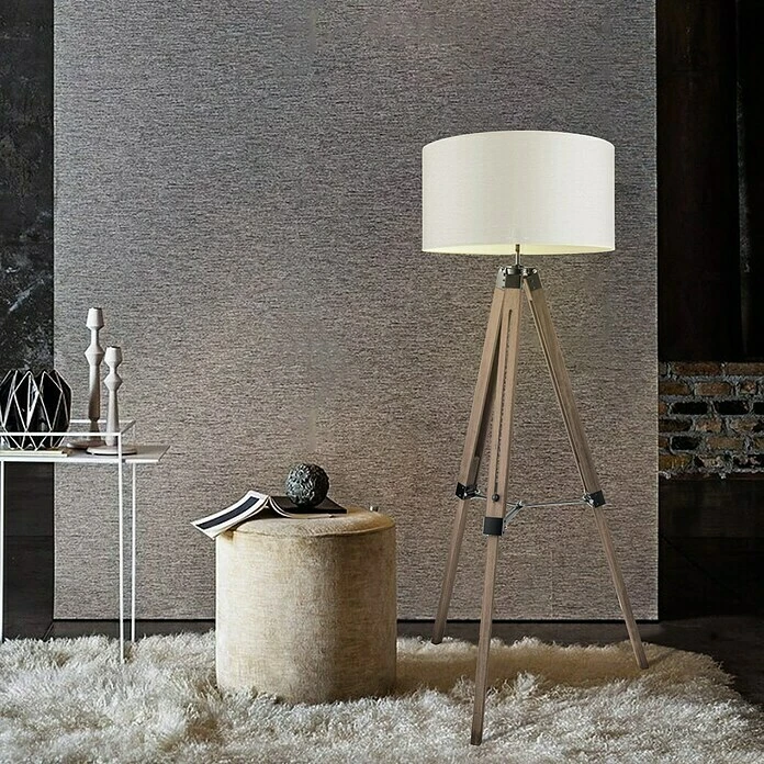 BAUHAUS Home Sweet Home Lampenschirm Bling Ø X H: 50 X 25 Cm, Pure White, Baumwolle, Rund 4 BAUHAUS Home Sweet Home Lampenschirm Bling Ø X H: 50 X 25 Cm, Pure White, Baumwolle, Rund – Bild 2