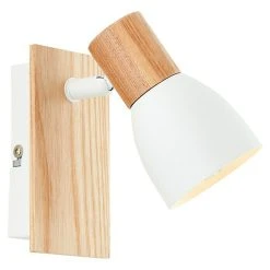 BAUHAUS Brilliant Daintree Wandstrahler 28 W, Weiß/Natur, E14, 1 Stk. 11 BAUHAUS Brilliant Daintree Wandstrahler 28 W, Weiß/Natur, E14, 1 Stk. -Bauhaus Home 12 2966