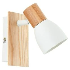 BAUHAUS Brilliant Daintree Wandstrahler 28 W, Weiß/Natur, E14, 1 Stk. 12 BAUHAUS Brilliant Daintree Wandstrahler 28 W, Weiß/Natur, E14, 1 Stk. -Bauhaus Home 12 2967