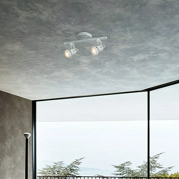 BAUHAUS Home Sweet Home LED-Deckenstrahler Must 5,8 W, L X B X H: 9,5 X 33,5 X 15 Cm, Beton, Warmweiß 4 BAUHAUS Home Sweet Home LED-Deckenstrahler Must 5,8 W, L X B X H: 9,5 X 33,5 X 15 Cm, Beton, Warmweiß – Bild 2