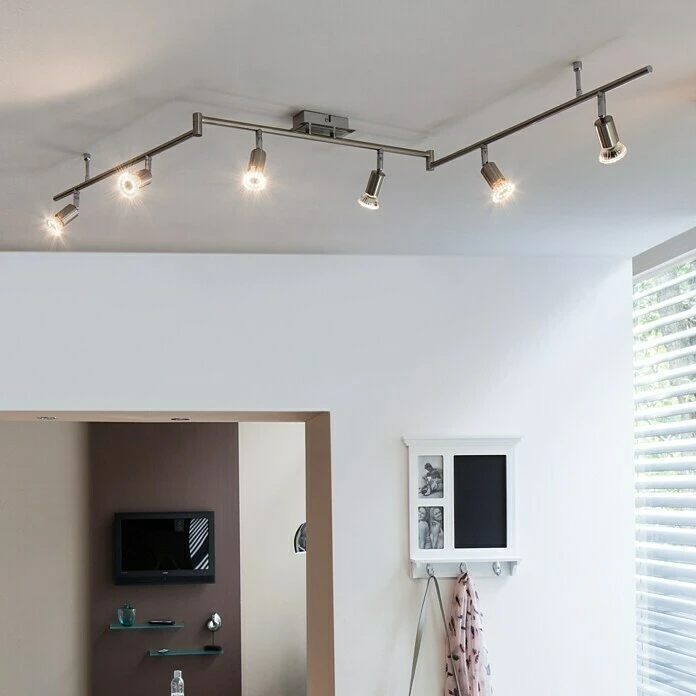 BAUHAUS Tween Light Estima LED-Deckenstrahler 18 W, L X B X H: 172 X 7 X 16,5 Cm, Stahl, Warmweiß 4 BAUHAUS Tween Light Estima LED-Deckenstrahler 18 W, L X B X H: 172 X 7 X 16,5 Cm, Stahl, Warmweiß – Bild 2