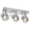 BAUHAUS Home Sweet Home LED-Deckenstrahler Yaya 5,8 W, L X B X H: 9,5 X 35,5 X 15,5 Cm, Silber, Warmweiß