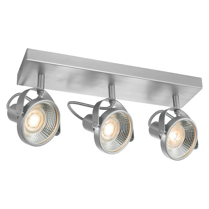 BAUHAUS Home Sweet Home LED-Deckenstrahler Yaya 5,8 W, L X B X H: 9,5 X 35,5 X 15,5 Cm, Silber, Warmweiß 3 BAUHAUS Home Sweet Home LED-Deckenstrahler Yaya 5,8 W, L X B X H: 9,5 X 35,5 X 15,5 Cm, Silber, Warmweiß