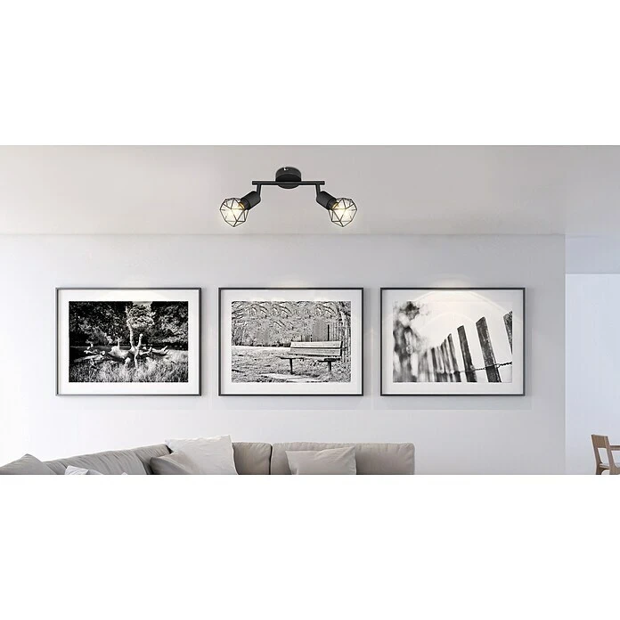 BAUHAUS Globo Xara I Deckenstrahler XARA I 40 W, L X B X H: 22 X 8 X 18 Cm, E14, 2 Stk. 4 BAUHAUS Globo Xara I Deckenstrahler XARA I 40 W, L X B X H: 22 X 8 X 18 Cm, E14, 2 Stk. – Bild 2