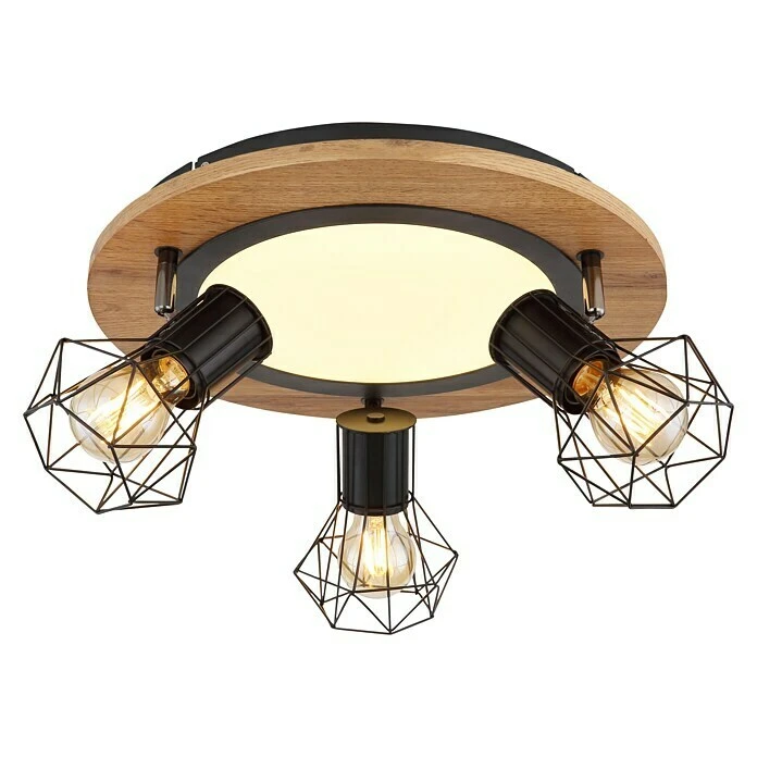 BAUHAUS Globo Deckenstrahler PRISKA 15 W, Schwarz, Sonstige, 1 Stk. 4 BAUHAUS Globo Deckenstrahler PRISKA 15 W, Schwarz, Sonstige, 1 Stk. – Bild 2