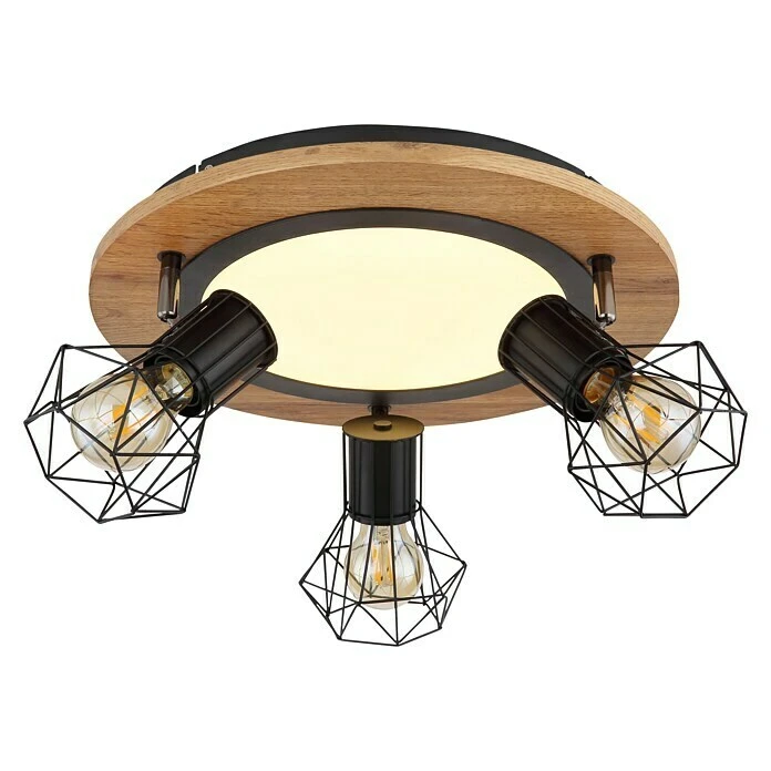 BAUHAUS Globo Deckenstrahler PRISKA 15 W, Schwarz, Sonstige, 1 Stk. 5 BAUHAUS Globo Deckenstrahler PRISKA 15 W, Schwarz, Sonstige, 1 Stk. – Bild 3