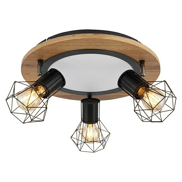 BAUHAUS Globo Deckenstrahler PRISKA 15 W, Schwarz, Sonstige, 1 Stk. 6 BAUHAUS Globo Deckenstrahler PRISKA 15 W, Schwarz, Sonstige, 1 Stk. – Bild 4