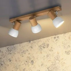 BAUHAUS Spotlight Deckenleuchte 180 W, L X B X H: 52 X 9 X 18 Cm, Eiche, E27 9 BAUHAUS Spotlight Deckenleuchte 180 W, L X B X H: 52 X 9 X 18 Cm, Eiche, E27 -Bauhaus Home 12 3050