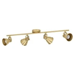 Alternative view of BAUHAUS Eglo Seras Deckenstrahler SERAS 12 W, Gold, GU10, 4 Stk.