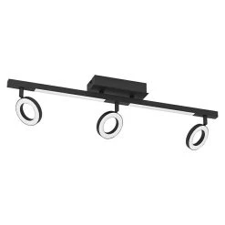 BAUHAUS Eglo Cardillio 2 LED-Deckenstrahler CARDILLIO 2 16,2 W, L X B X H: 38,5 X 8,5 X 17,5 Cm, Schwarz, Warmweiß, 5 Stk.