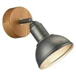 BAUHAUS Trio Leuchten Delhi Deckenstrahler 40 W, L X B X H: 18 X 11,6 X 20,5 Cm, Nickel-matt, E14, 1 Stk.