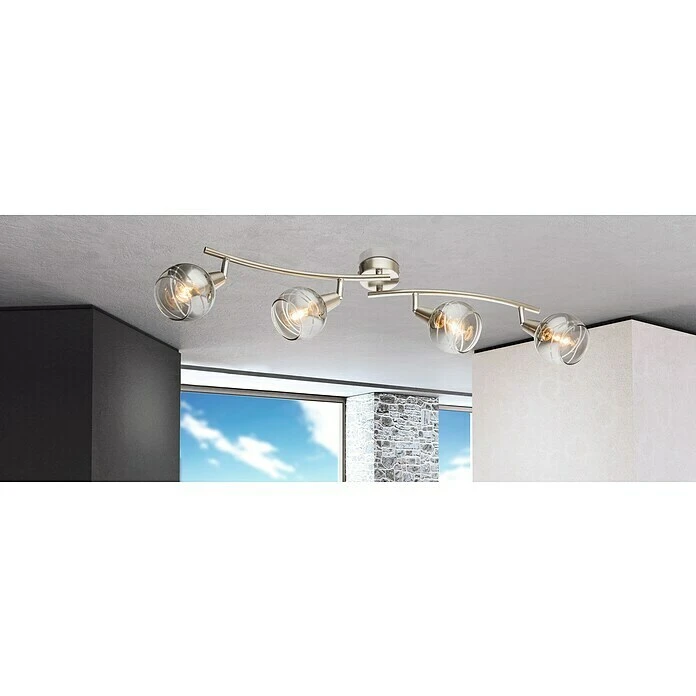 BAUHAUS Tween Light LED-Deckenstrahler Ball 16 W, Nickel Matt, Warmweiß 5 BAUHAUS Tween Light LED-Deckenstrahler Ball 16 W, Nickel Matt, Warmweiß – Bild 3