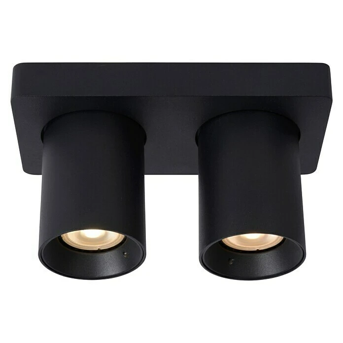 BAUHAUS Lucide Deckenstrahler Nigel 10 W, L X B X H: 20 X 10 X 11,5 Cm, Schwarz, GU10 5 BAUHAUS Lucide Deckenstrahler Nigel 10 W, L X B X H: 20 X 10 X 11,5 Cm, Schwarz, GU10 – Bild 3