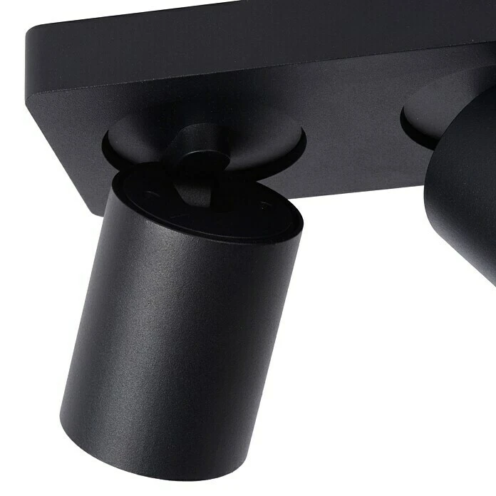 BAUHAUS Lucide Deckenstrahler Nigel 10 W, L X B X H: 20 X 10 X 11,5 Cm, Schwarz, GU10 8 BAUHAUS Lucide Deckenstrahler Nigel 10 W, L X B X H: 20 X 10 X 11,5 Cm, Schwarz, GU10 – Bild 6