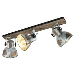 BAUHAUS Eglo Barnstaple Deckenstrahler 120 W, Schwarz, E27