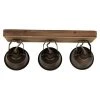BAUHAUS Deckenstrahler 40 W, Schwarz Stahl/Holz, GU10, 3 Stk. 2 BAUHAUS Deckenstrahler 40 W, Schwarz Stahl/Holz, GU10, 3 Stk. -Bauhaus Home 12 3147