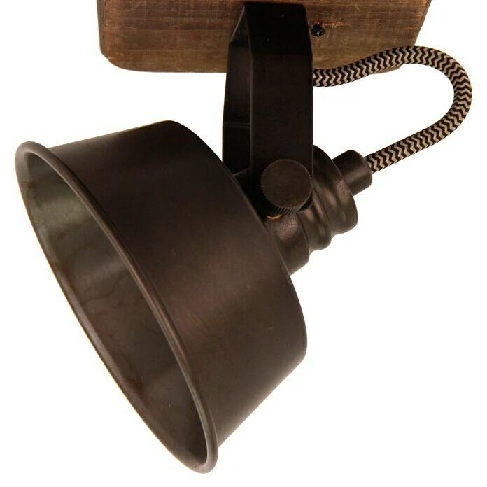 BAUHAUS Deckenstrahler 40 W, Schwarz Stahl/Holz, GU10, 1 Stk. 4 BAUHAUS Deckenstrahler 40 W, Schwarz Stahl/Holz, GU10, 1 Stk. – Bild 2