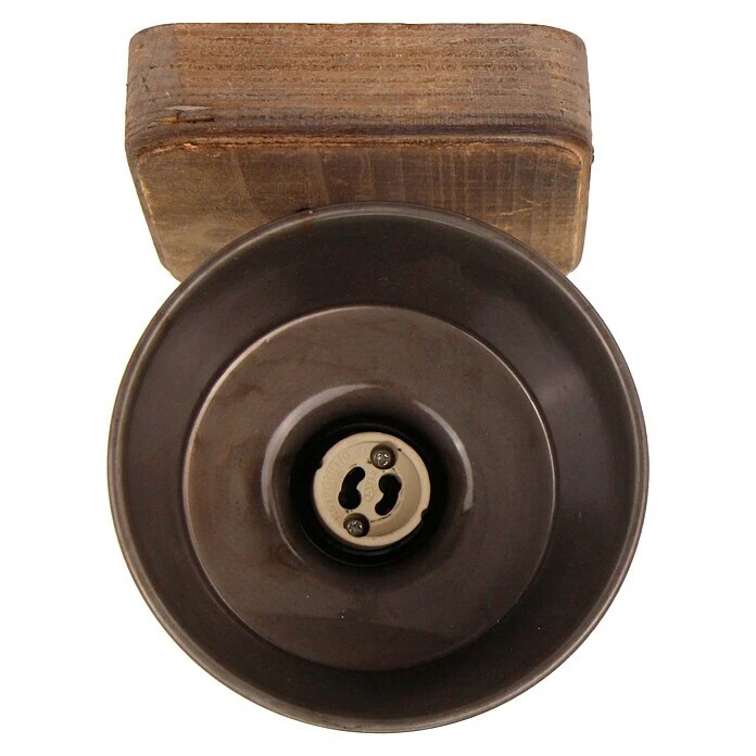 BAUHAUS Deckenstrahler 40 W, Schwarz Stahl/Holz, GU10, 1 Stk. 5 BAUHAUS Deckenstrahler 40 W, Schwarz Stahl/Holz, GU10, 1 Stk. – Bild 3