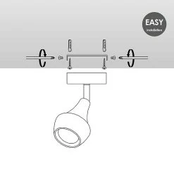 BAUHAUS LED-Deckenstrahler Vaya 5,8 W, L X B X H: 26 X 9 X 16,5 Cm, Silber, Warmweiß 13 BAUHAUS LED-Deckenstrahler Vaya 5,8 W, L X B X H: 26 X 9 X 16,5 Cm, Silber, Warmweiß -Bauhaus Home 12 3177