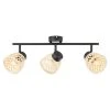 BAUHAUS Brilliant Elize Deckenstrahler 28 W, L X B X H: 10,5 X 50 X 18 Cm, Schwarz-matt/Bambus, E14, 3 Stk. 1 BAUHAUS Brilliant Elize Deckenstrahler 28 W, L X B X H: 10,5 X 50 X 18 Cm, Schwarz-matt/Bambus, E14, 3 Stk. -Bauhaus Home 12 3178