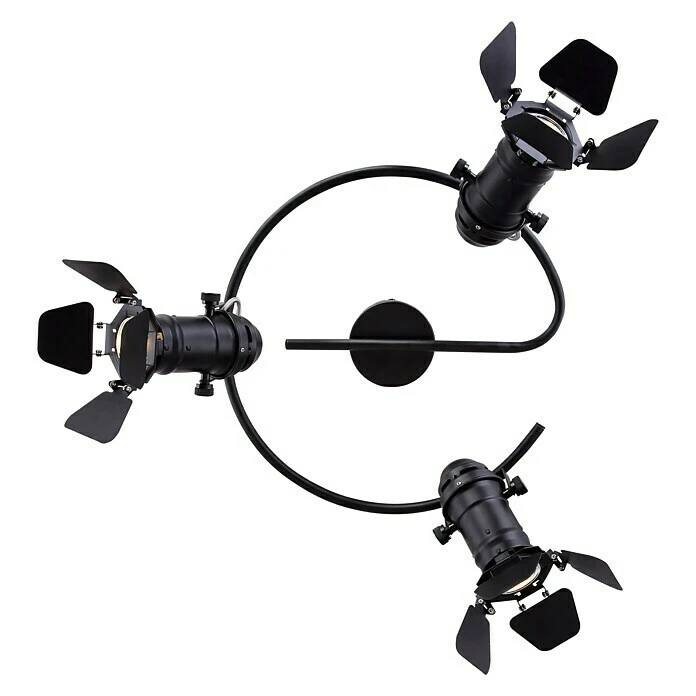 BAUHAUS Globo Deckenstrahler 150 W, Schwarz, GU10 5 BAUHAUS Globo Deckenstrahler 150 W, Schwarz, GU10 – Bild 3