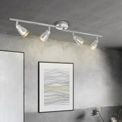 BAUHAUS Home Sweet Home LED-Wandstrahler Alba 5,8 W, L X B X H: 11,5 X 81 X 17 Cm, Aluminium, Warmweiß -Bauhaus Home 12 3197