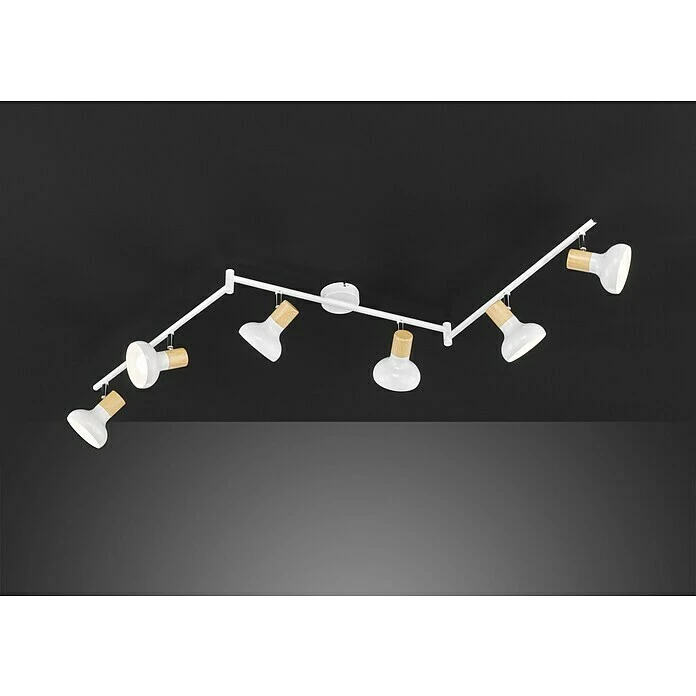 BAUHAUS WOFI Deckenstrahler Texel 168 W, L X B X H: 150 X 13 X 16 Cm, Weiß, E14, 6 Stk. 3 BAUHAUS WOFI Deckenstrahler Texel 168 W, L X B X H: 150 X 13 X 16 Cm, Weiß, E14, 6 Stk.