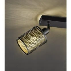 BAUHAUS WOFI Cheval Deckenstrahler 84 W, L X B X H: 46 X 10 X 18 Cm, Schwarz/Gold, E14, 3 Stk. 8 BAUHAUS WOFI Cheval Deckenstrahler 84 W, L X B X H: 46 X 10 X 18 Cm, Schwarz/Gold, E14, 3 Stk. -Bauhaus Home 12 3224