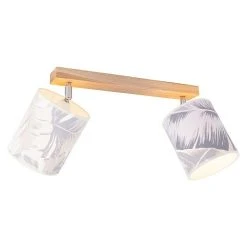 BAUHAUS Spotlight Deckenstrahler Safari Breeze 25 W, L X B X H: 52 X 13 X 25 Cm, Geölte Eiche, Grau-blau, E27 8 BAUHAUS Spotlight Deckenstrahler Safari Breeze 25 W, L X B X H: 52 X 13 X 25 Cm, Geölte Eiche, Grau-blau, E27 -Bauhaus Home 12 3243