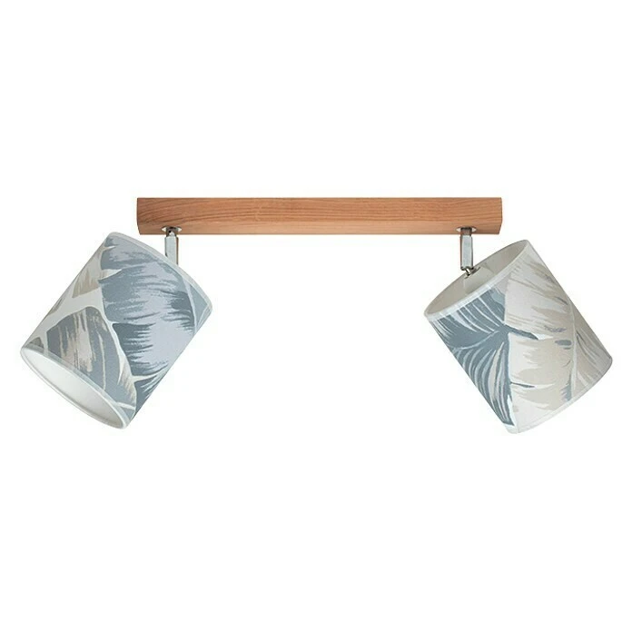 BAUHAUS Spotlight Deckenstrahler Safari Breeze 25 W, L X B X H: 52 X 13 X 25 Cm, Geölte Eiche, Grau-blau, E27 7 BAUHAUS Spotlight Deckenstrahler Safari Breeze 25 W, L X B X H: 52 X 13 X 25 Cm, Geölte Eiche, Grau-blau, E27 – Bild 5