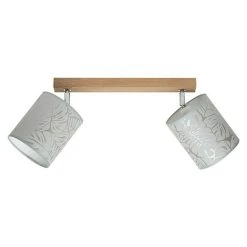 BAUHAUS Spotlight Deckenstrahler Pearl Monster 25 W, L X B X H: 52 X 13 X 25 Cm, Geölte Eiche, Beige, E27 -Bauhaus Home 12 3249