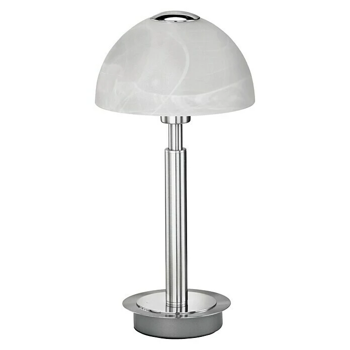 BAUHAUS Paul Neuhaus Tischleuchte Verona 28 W, L X B X H: 14 X 14 X 28 Cm, Stahl, G9 3 BAUHAUS Paul Neuhaus Tischleuchte Verona 28 W, L X B X H: 14 X 14 X 28 Cm, Stahl, G9