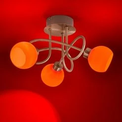 BAUHAUS LeuchtenDirekt Lola LED-Deckenleuchte Lotta 10,5 W, Stahl, Warmweiß -Bauhaus Home 12 3254