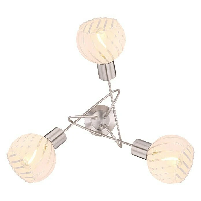 BAUHAUS Globo Deckenstrahler Willy 40 W, Nickel Matt, E27 4 BAUHAUS Globo Deckenstrahler Willy 40 W, Nickel Matt, E27 – Bild 2