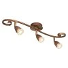 BAUHAUS Home Sweet Home LED-Deckenstrahler Curl 5,8 W, L X B X H: 11,5 X 55 X 14,5 Cm, Bronze, Warmweiß
