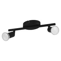 BAUHAUS Eglo LED-Deckenstrahler BUZZ-LED 6 W, Schwarz, 2 Stk.