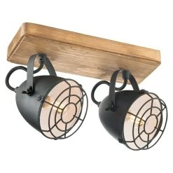 BAUHAUS Tween Light Pecco Deckenstrahler 80 W, L X B X H: 28,5 X 19,8 X 20 Cm, Schwarz, E14, Anzahl Leuchtmittel: 2 Stk.