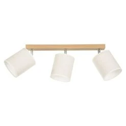 BAUHAUS Britop Lighting Boho Deckenstrahler 25 W, L X B X H: 67 X 13 X 25 Cm, Weiß, E27, 3 Stk. -Bauhaus Home 12 3294