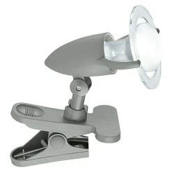 BAUHAUS Eglo Klemmleuchte Lydia 1-flammig, Max. Leistung: 40 W, Silber