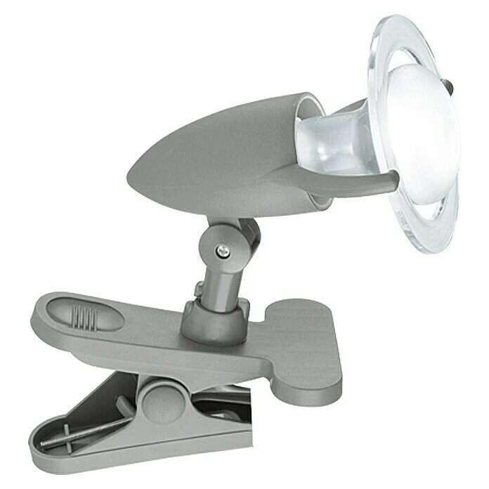 BAUHAUS Eglo Klemmleuchte Lydia 1-flammig, Max. Leistung: 40 W, Silber 3 BAUHAUS Eglo Klemmleuchte Lydia 1-flammig, Max. Leistung: 40 W, Silber