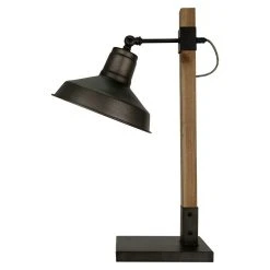 BAUHAUS Deko-Tischleuchte 40 W, Holz, E27